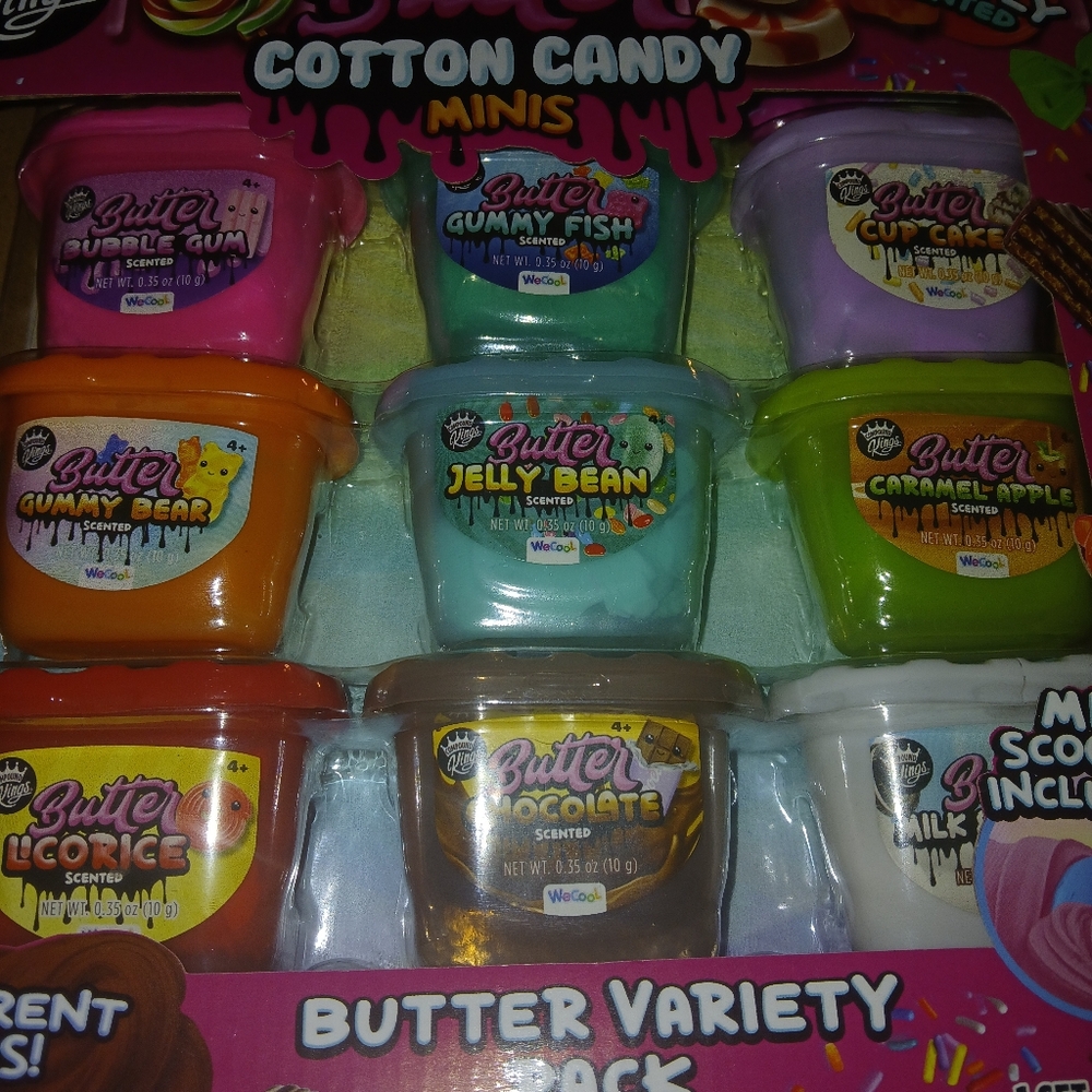 New Butter Cotten Candy Minis With 9 Different Flavors - Picture 3 of 10